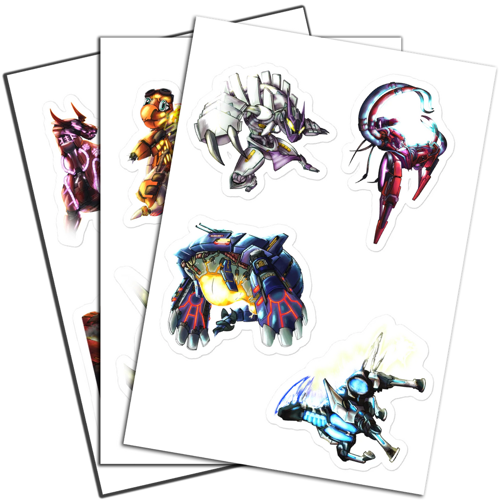Mekaiju Sticker 3