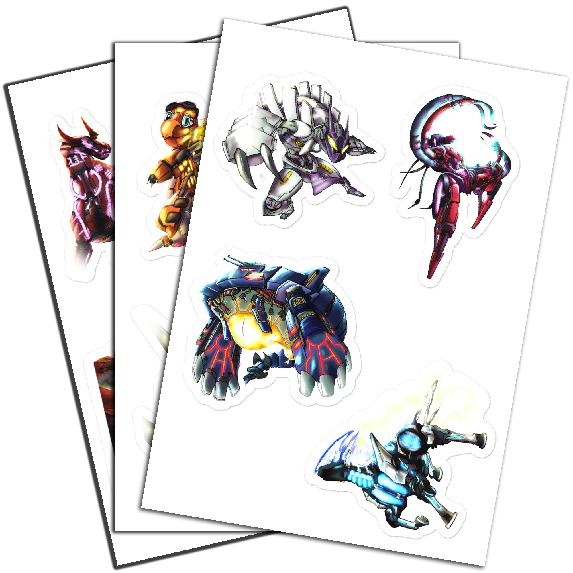 Mekaiju Sticker 3